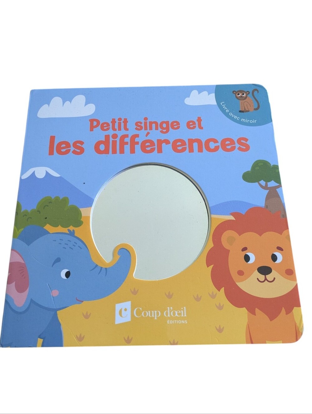 🌞4/20$ Petit singe et les différences - Blue/Orange Children's Activity Book